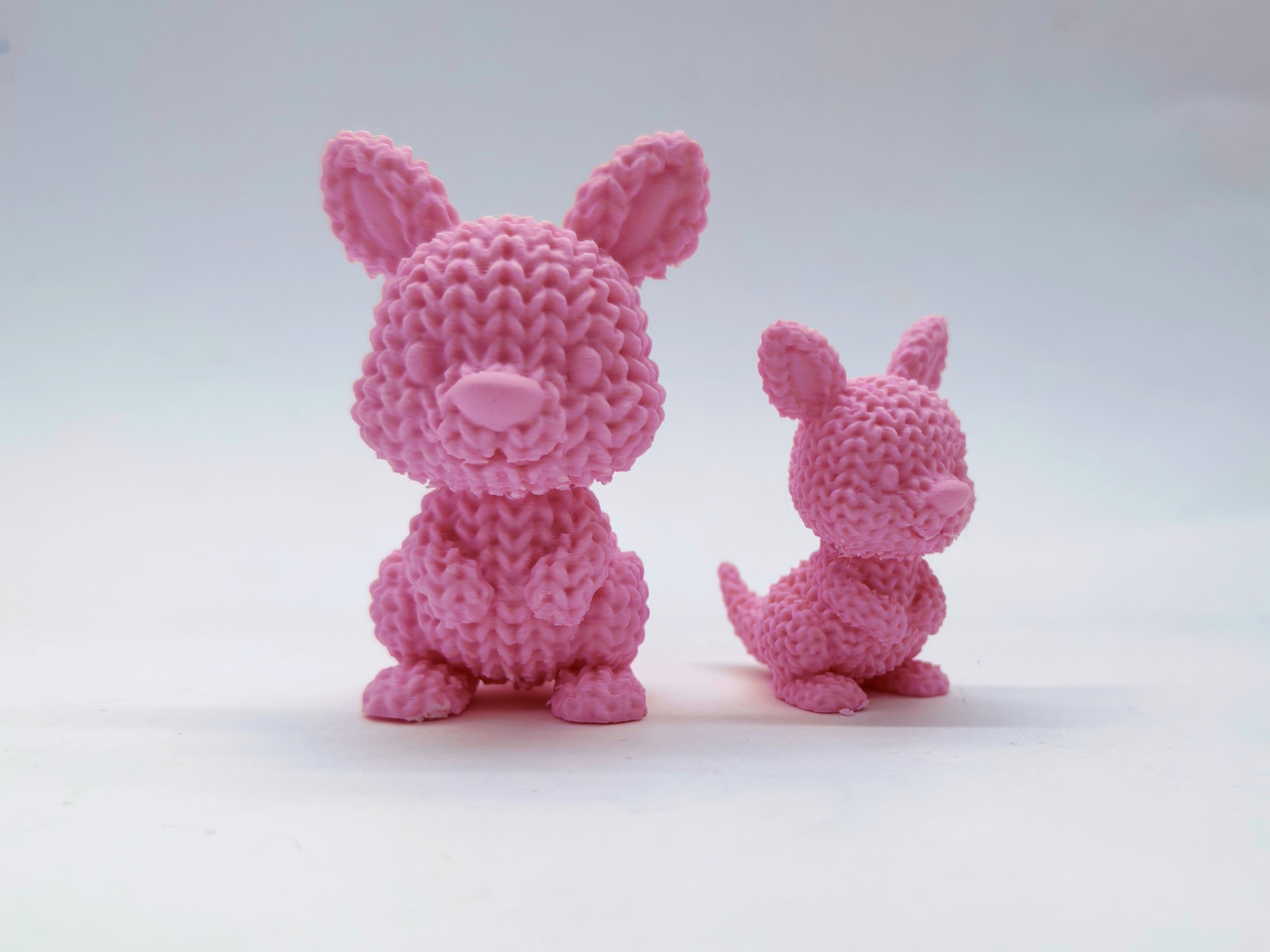Miniatura 2 do modelo 3D 针织可爱袋鼠