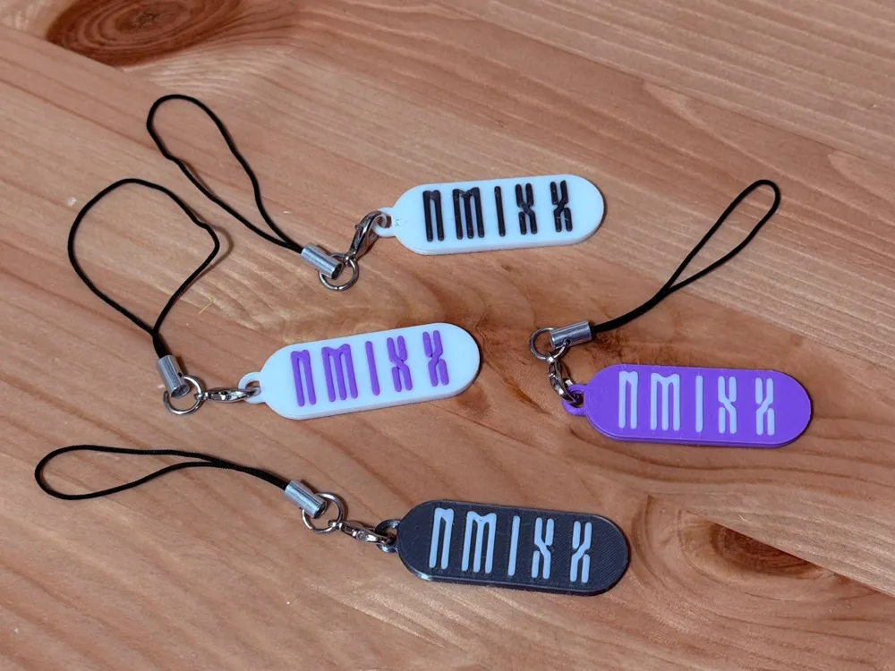 Tapa o cubierta: Charms NMIXX. Referencia del modelo original.