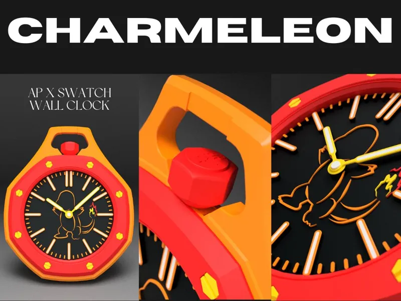 CHARMELEON - Wall Clock