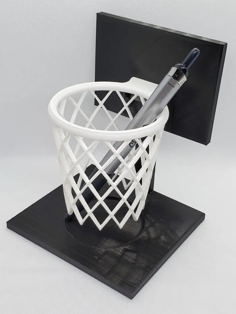 Basketball Hoop Pen Holder
