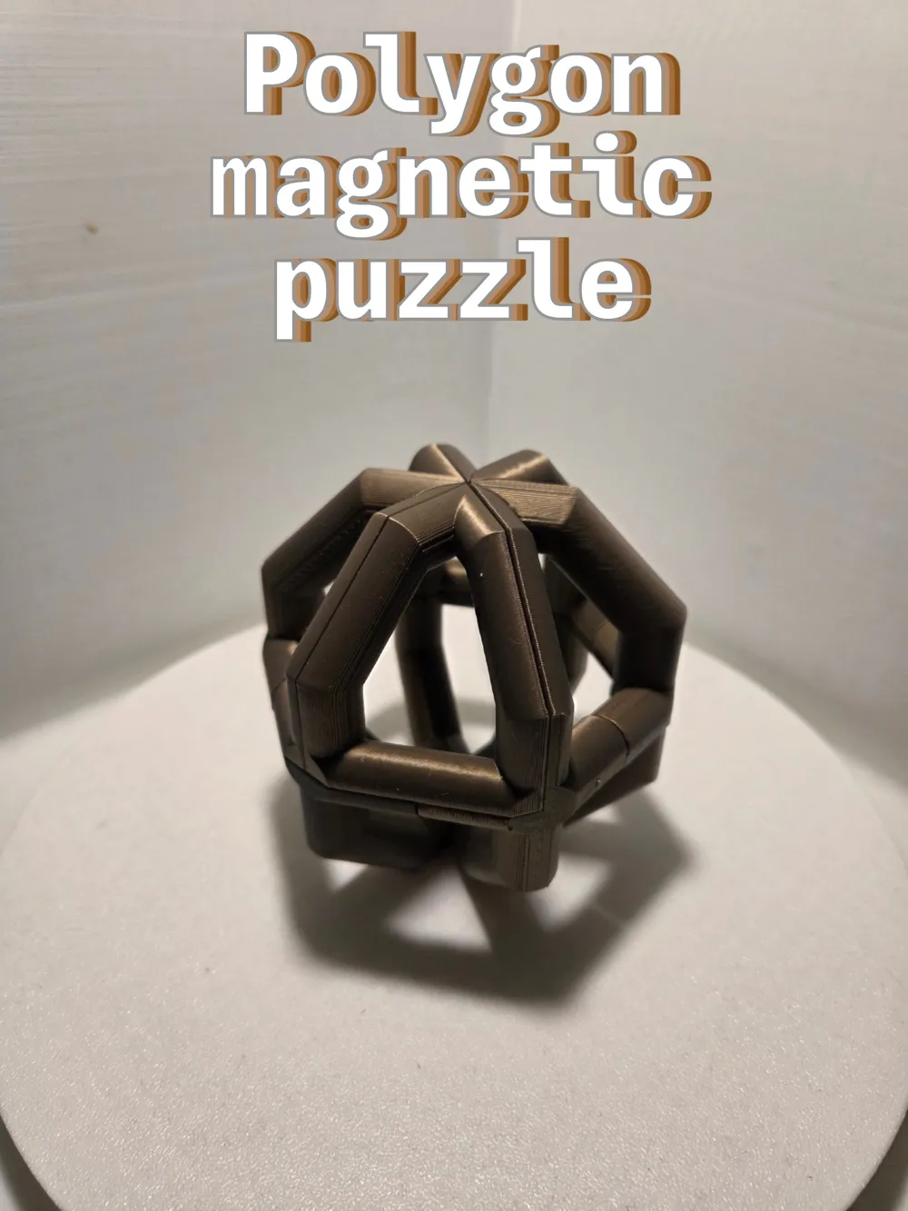 Polygon magnetic puzzle - Free 3D Print Model - MakerWorld