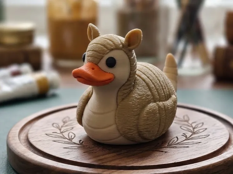 Armadillo Duck, Animal Duck, Cruise Jeep Duck