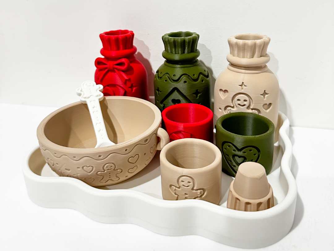 Christmas Gingerbread Bakery Potion Sensory Set - 1