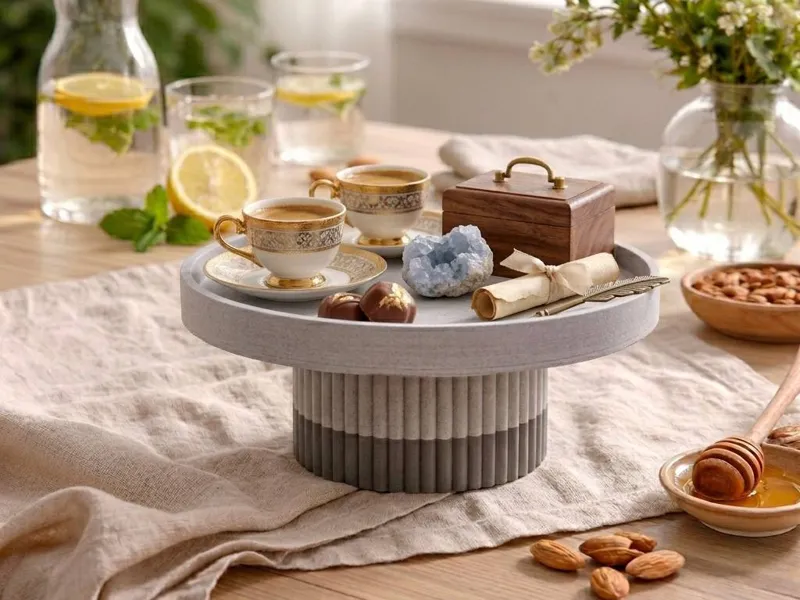 "Elevate – A Minimalist Raised Tray"