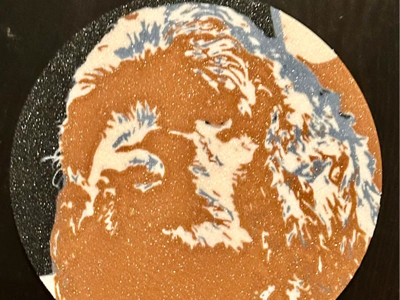 My Black American Cocker Spaniel Coaster