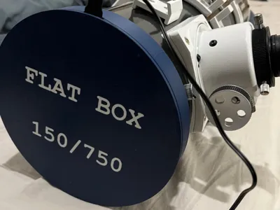 Flatbox for 150/750 newton telescope