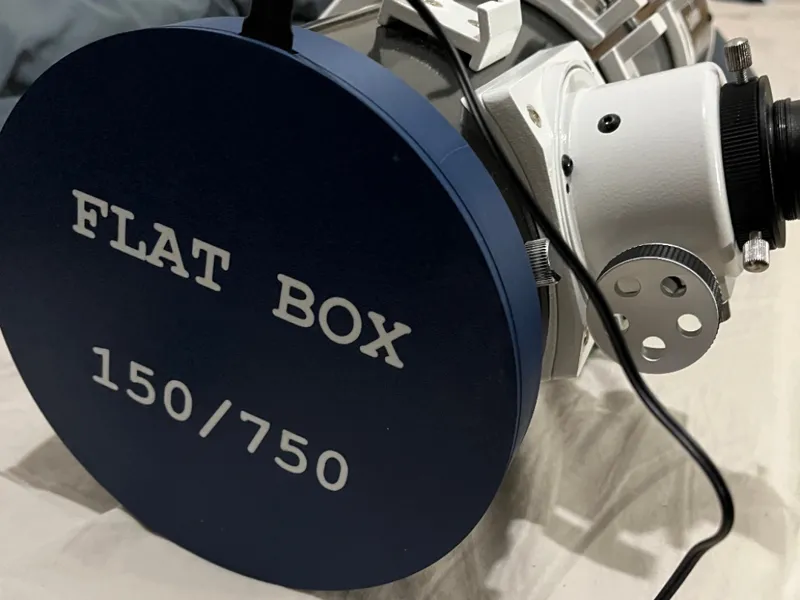 Flatbox for 150/750 newton telescope