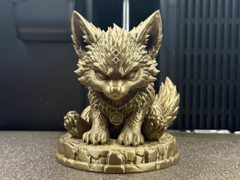 Baby Fenrir Sculpture