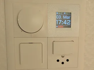 Feller EDIZIOdue 1.54" LCD cover