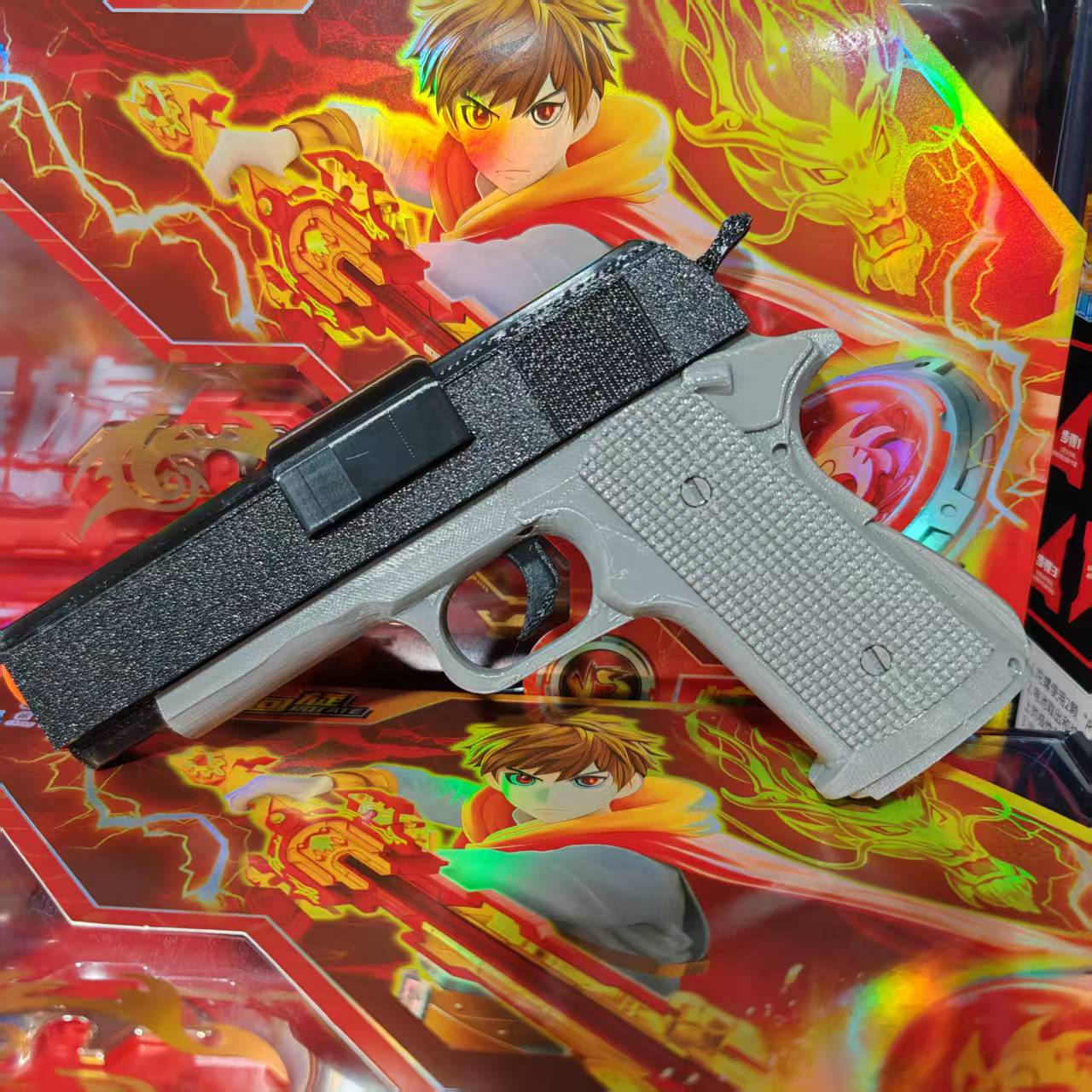 Miniatura 2 do modelo 3D 玩具手枪 泡沫软弹发射器