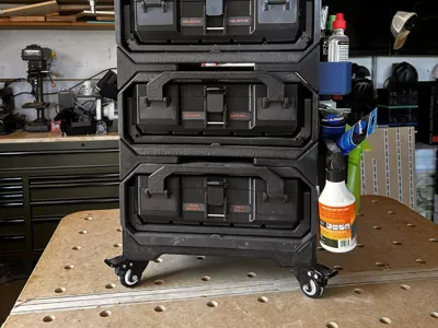 Schubox V2 Large [7X6] Drawer Frame Caster Base