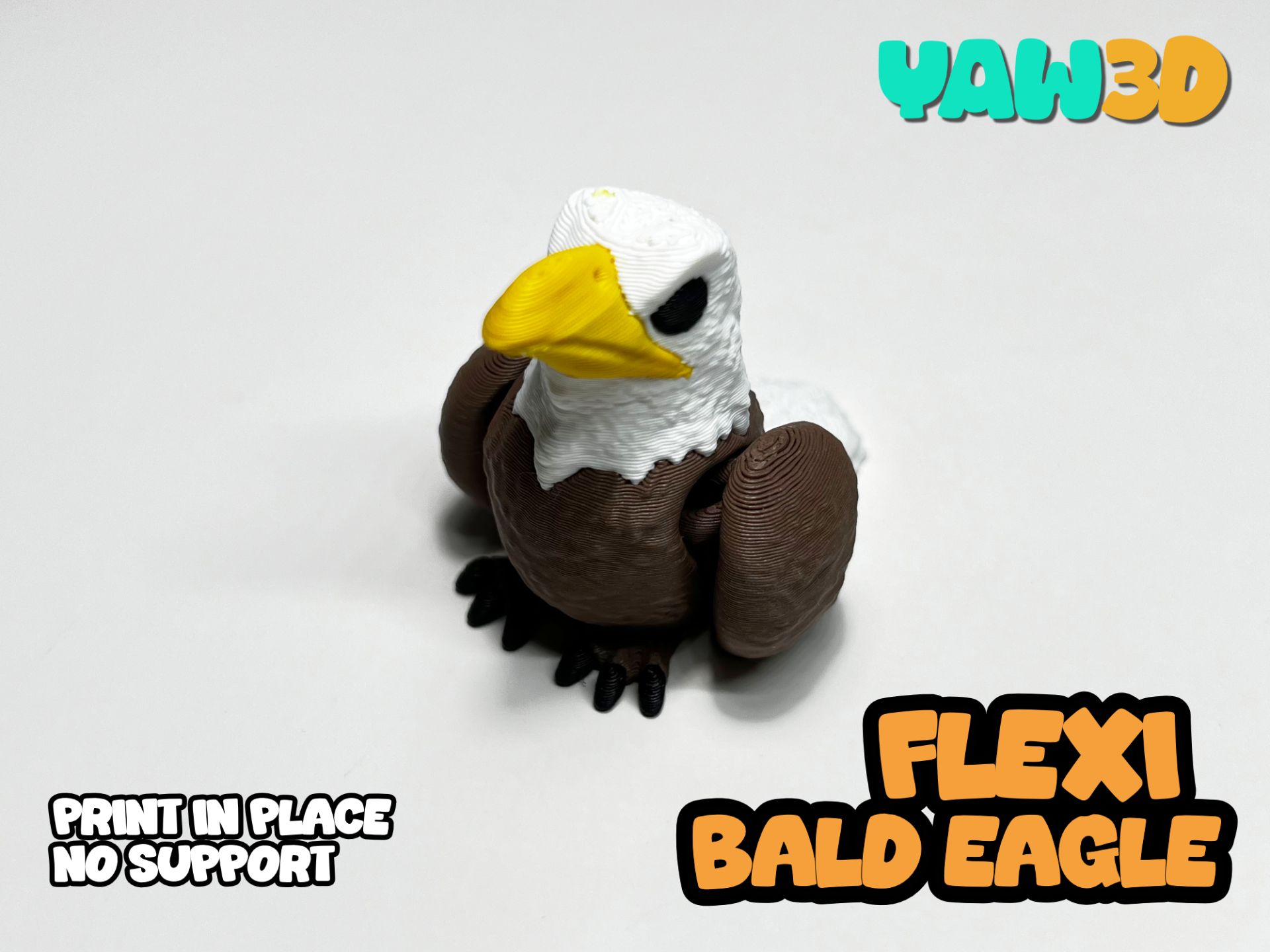 Articulated Bald Eagle Flexi