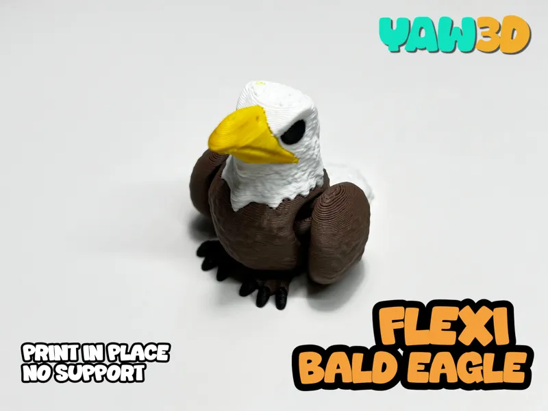 Articulated Bald Eagle Flexi