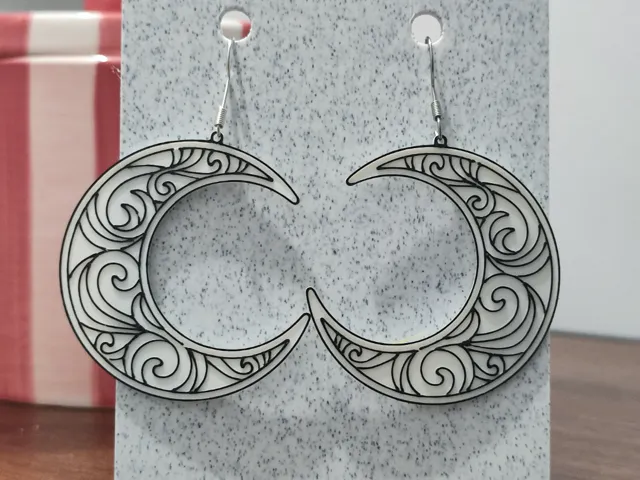 Aretes Serenidad Lunar