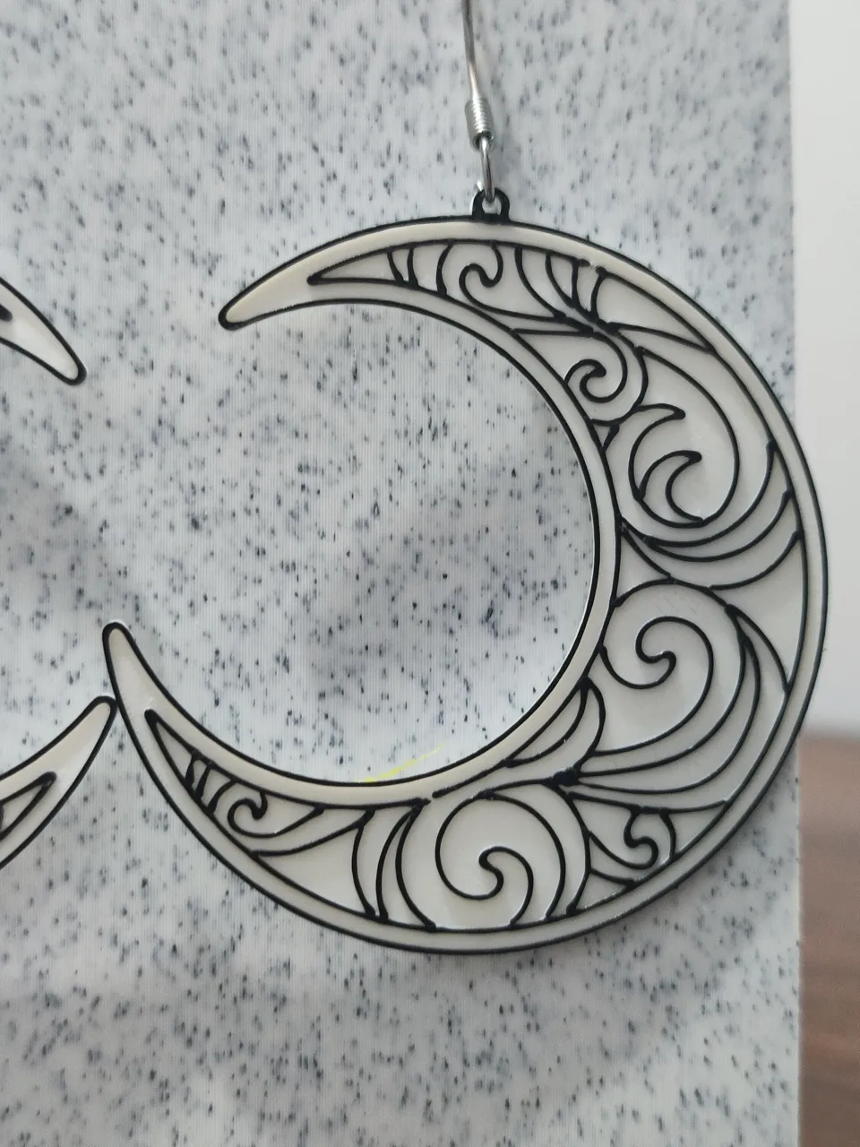 Aretes Serenidad Lunar view 4
