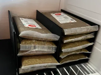 Farmer's dog freezer holder