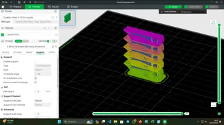 PETG Temperature Test 
