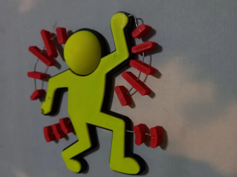 Happy stickman