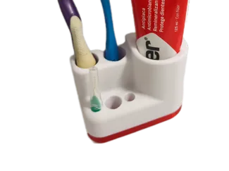 Bandeja para cepillos de dientes