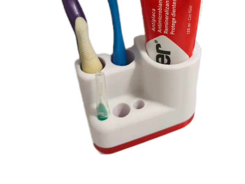 Bandeja para cepillos de dientes
