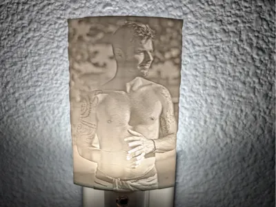 Ricky Martin Lithophane Nightlight