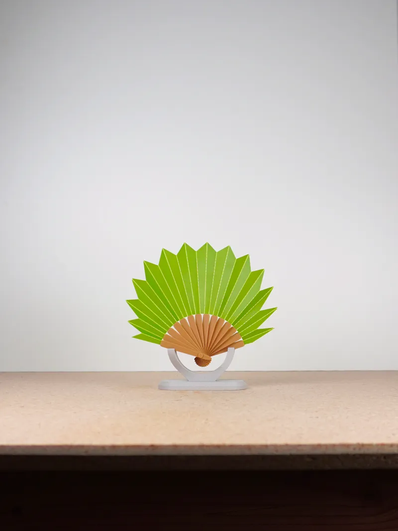 Folding Palm Hand Fan (Mini)