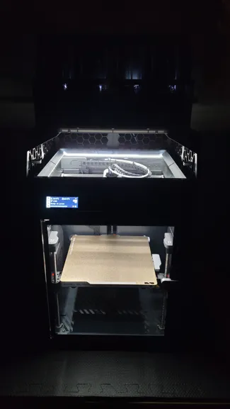 Xerses Remix - X3D v3 AMS Riser with LED Mod