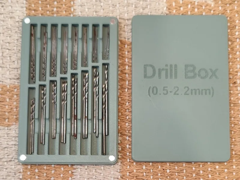 Micro Drill Storage Box