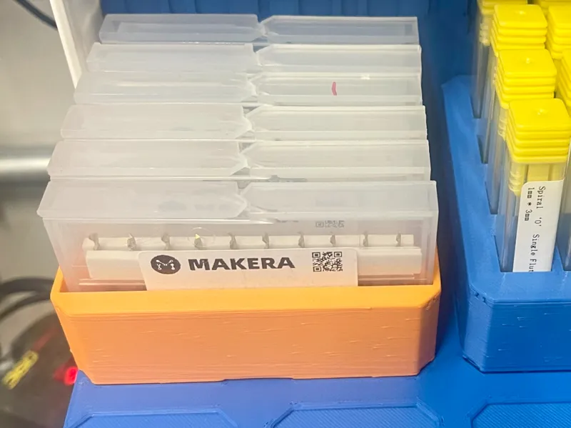 Multibin Insert Top for Carvera Bit Boxes