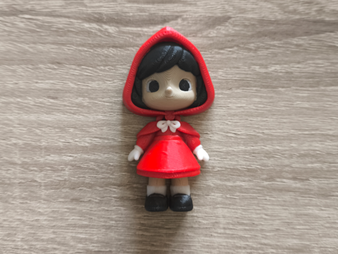 caperucita roja flexible