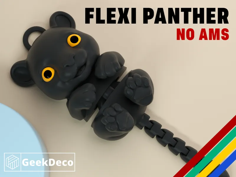 Flexi Panther | NO AMS | Keychain