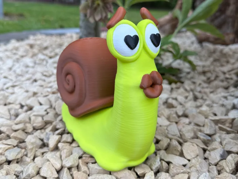 verliebte Schnecke
