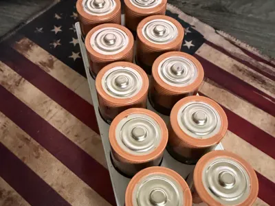 C battery drawer organizer