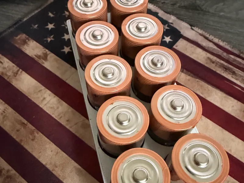 C battery drawer organizer