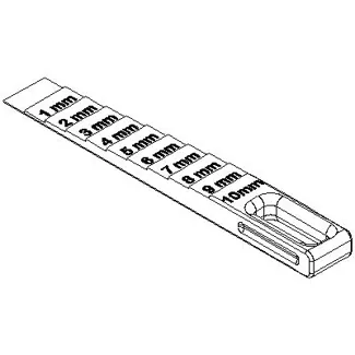 Messkeil 1-10 mm