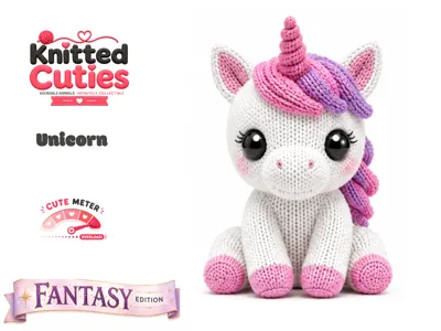 Knitted Cuties | Unicorn