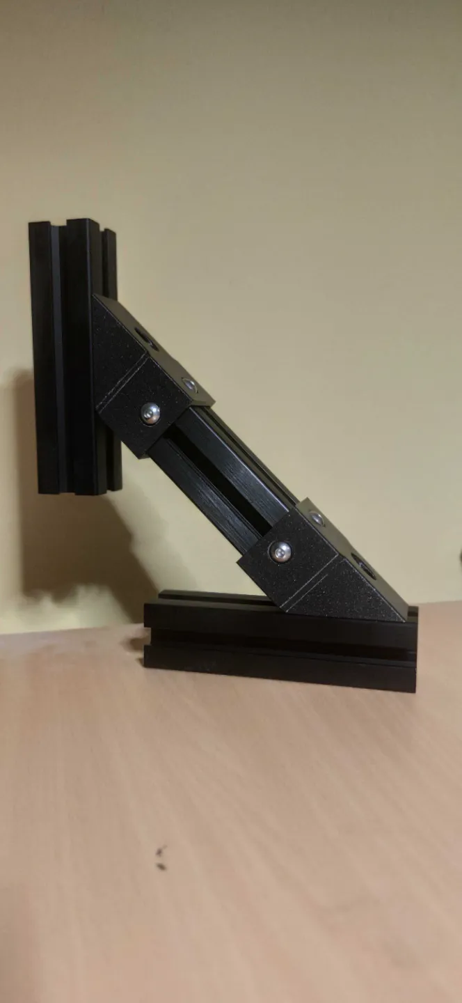 3030 corner bracket 45 degree connector