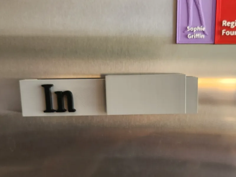 In out sign