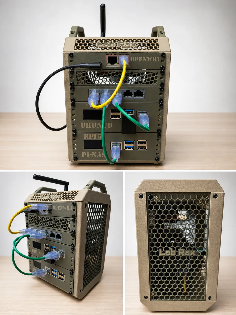 Mini Lab Rax 7U rails and side panels - Free 3D Print Model - MakerWorld