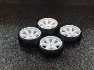 WLToys K969 K989 drift tires 27mm 1/28 scale