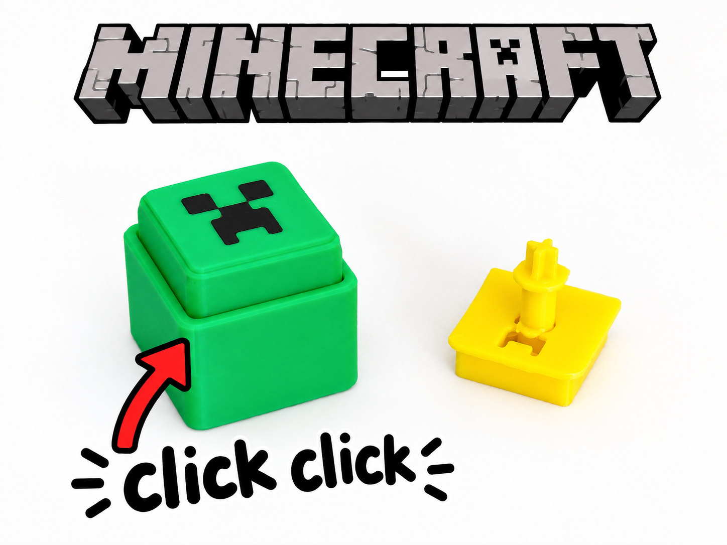 Minecraft Creeper Fidget Clicker - 1