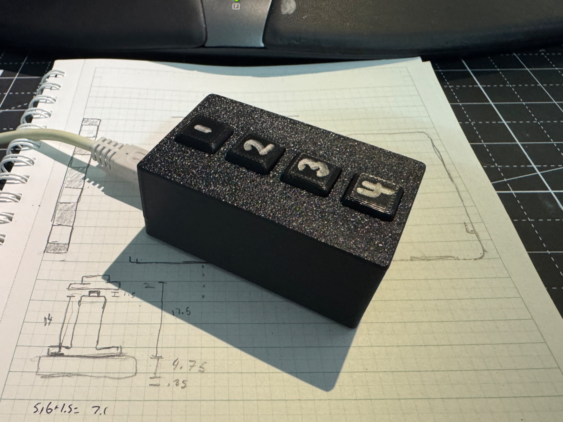 Esp32 smart switch / button Case enclosure (HA)