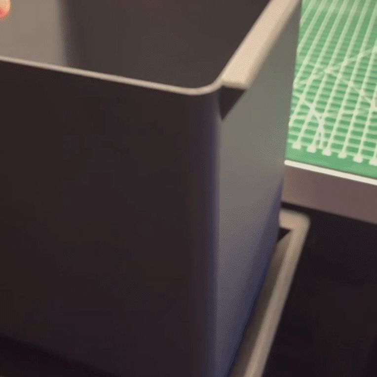 Underdesk garbage can 