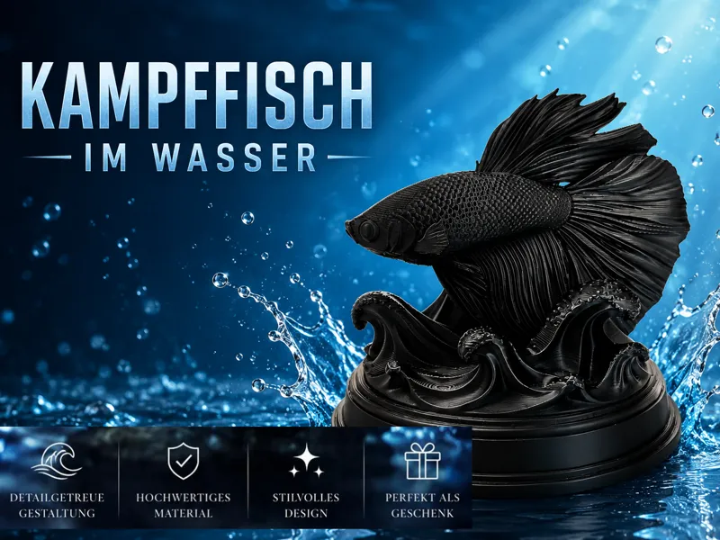Kampffisch im Wasser