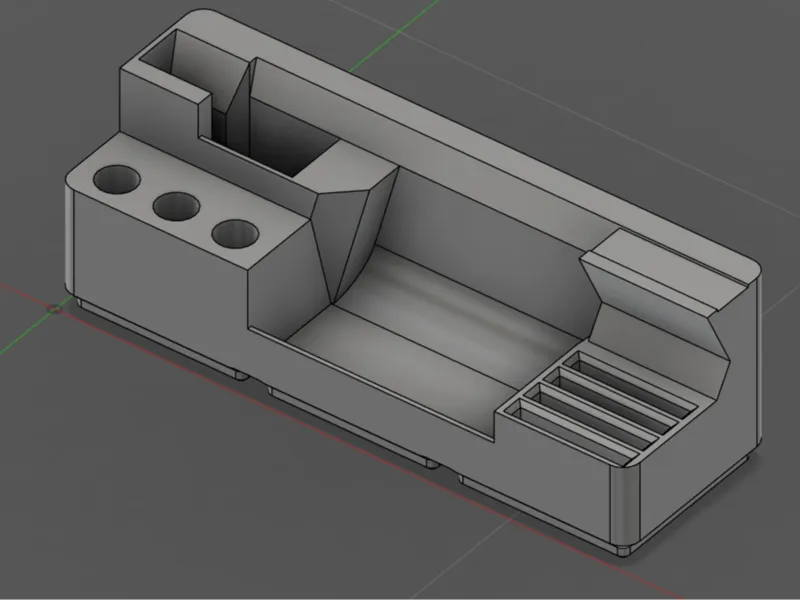 Gridfinity caliper holder 1x3 (desk organizer)