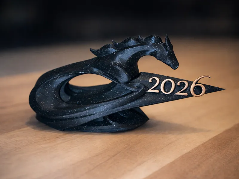 Minimalistic "Year of the horse" decor