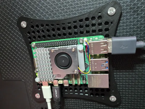Support VESA 100 pour Raspberry Pi