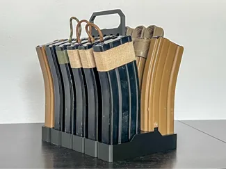 Airsoft 5.56 Magazine Storage & Carrying Tray