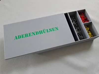 Small Parts Box with Sliding Lid