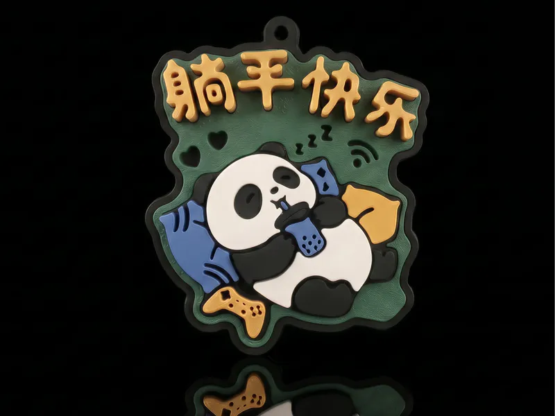 躺平快乐立体挂饰/冰箱贴/壁画/摆件（拆件分色版--无需AMS/多色一体版）